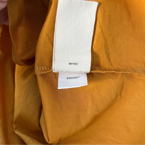 Soft Surroundings Crochet Semsi Wrap Skirt Honey Ginger Western Fall Size Small - Picture 9 of 9